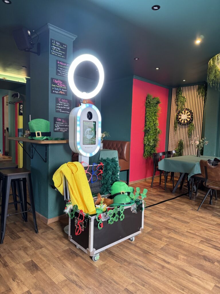 Borne blanche au bar et vous à Colmar avec accessoires